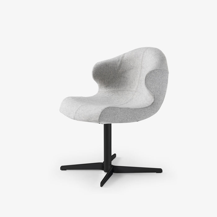 Ligne Roset Alster Alster Carver Chair Central Pedestal – Matt Black - MyConcept Hong Kong