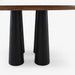 Ligne Roset Hashira Dining Table Base In Black Stained Ash - MyConcept Hong Kong