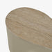 Ligne Roset Pukka Low Table Travertine Top Small - MyConcept Hong Kong