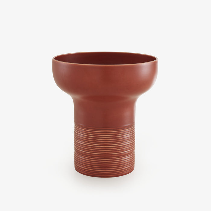 Ligne Roset Empreintes Vase Small Brique - MyConcept Hong Kong