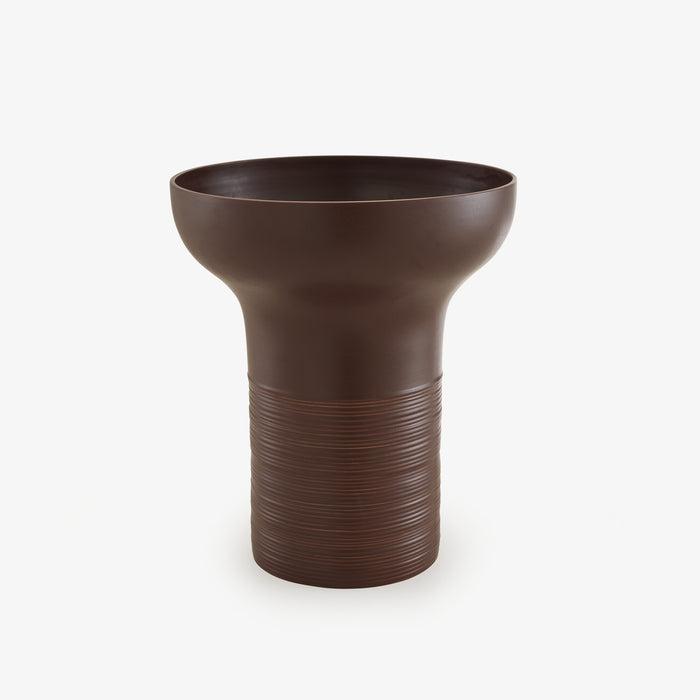 Ligne Roset Empreintes Vase Large Chocolat - MyConcept Hong Kong