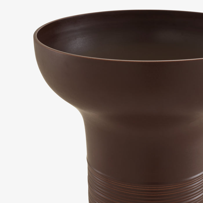 Ligne Roset Empreintes Vase Large Chocolat - MyConcept Hong Kong