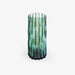 Ligne Roset Ribbed Set Of 2 Vases Small Green - MyConcept Hong Kong