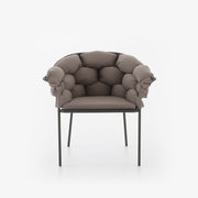 Ligne Roset Serpentine Carver Chair Taupe / Charcoal Structure - MyConcept Hong Kong