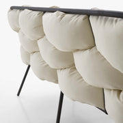 Ligne Roset Serpentine Small Settee Ecru / Charcoal Structure - MyConcept Hong Kong