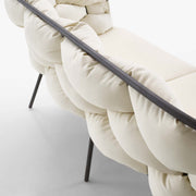 Ligne Roset Serpentine Small Settee Ecru / Charcoal Structure - MyConcept Hong Kong