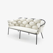 Ligne Roset Serpentine Small Settee Ecru / Charcoal Structure - MyConcept Hong Kong