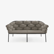 Ligne Roset Serpentine Small Settee Taupe / Charcoal Structure - MyConcept Hong Kong