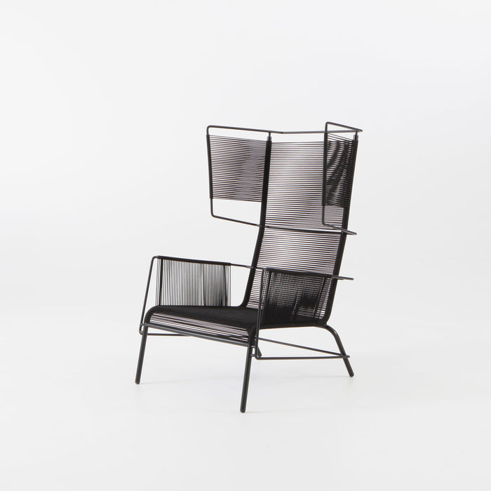 Ligne Roset Fifty. Armchair Black Indoor / Outdoor - MyConcept Hong Kong