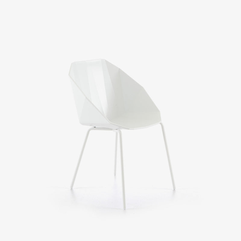 Ligne Roset Rocher Chair/Bridge White White Lacquered Base - MyConcept Hong Kong