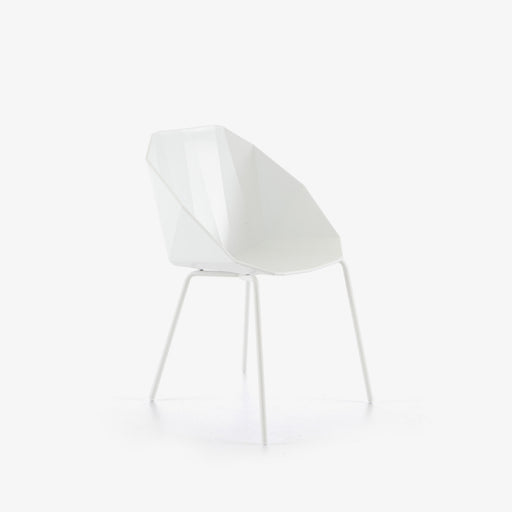 Ligne Roset Rocher Chair/Bridge White White Lacquered Base - MyConcept Hong Kong