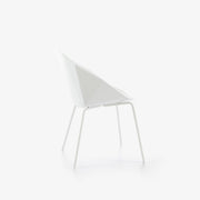 Ligne Roset Rocher Chair/Bridge White White Lacquered Base - MyConcept Hong Kong