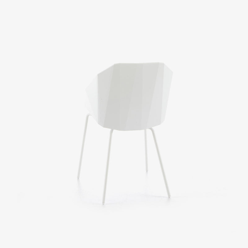 Ligne Roset Rocher Chair/Bridge White White Lacquered Base - MyConcept Hong Kong