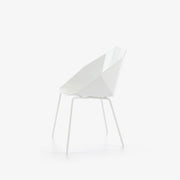 Ligne Roset Rocher Chair/Bridge White White Lacquered Base - MyConcept Hong Kong