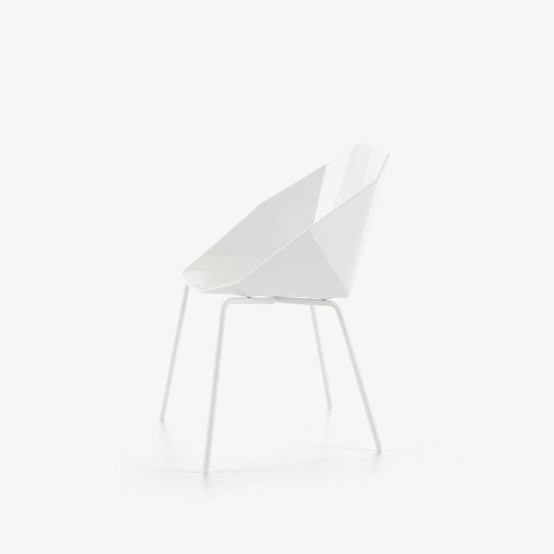 Ligne Roset Rocher Chair/Bridge White White Lacquered Base - MyConcept Hong Kong