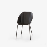 Ligne Roset Rocher Chair/Bridge Black Black Lacquered Base - MyConcept Hong Kong