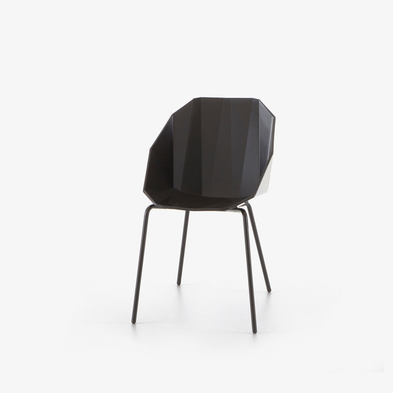 Ligne Roset Rocher Chair/Bridge Black Black Lacquered Base - MyConcept Hong Kong