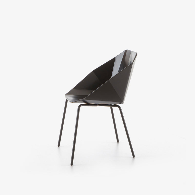 Ligne Roset Rocher Chair/Bridge Black Black Lacquered Base - MyConcept Hong Kong