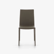 Ligne Roset Slim Chair Chair Grey Leather - MyConcept Hong Kong