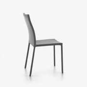Ligne Roset Slim Chair Chair Grey Leather - MyConcept Hong Kong