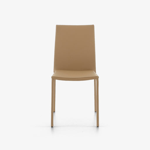 Ligne Roset Slim Chair Chair Beige Leather - MyConcept Hong Kong