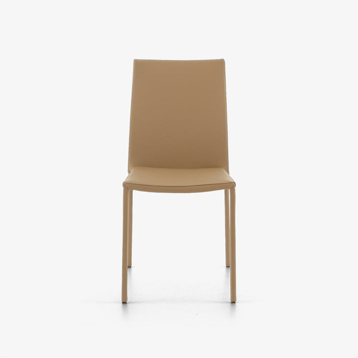 Ligne Roset Slim Chair Chair Beige Leather - MyConcept Hong Kong