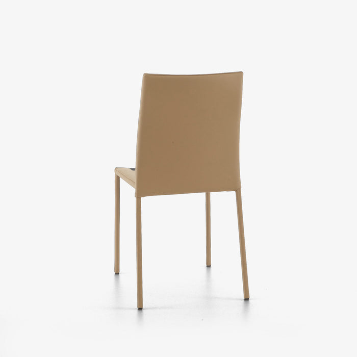 Ligne Roset Slim Chair Chair Beige Leather - MyConcept Hong Kong