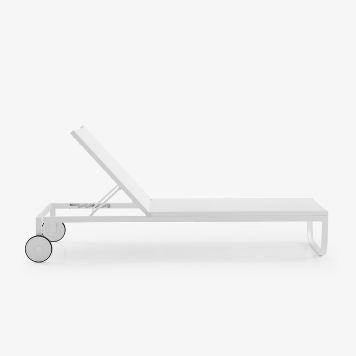 Ligne Roset Lettino Sun Lounger White Fabric - MyConcept Hong Kong