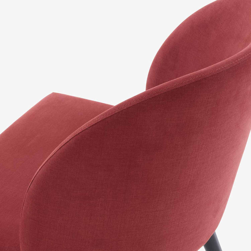 Ligne Roset Giuliana Chair Fabric-Rouille (Rust) - MyConcept Hong Kong