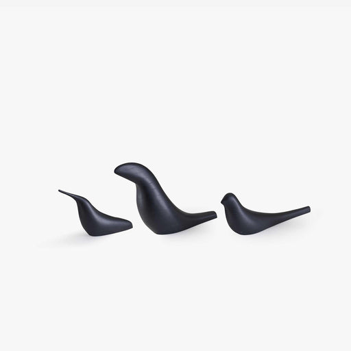 Ligne Roset Pájaros Set Of 3 Decorative Birds Black - MyConcept Hong Kong