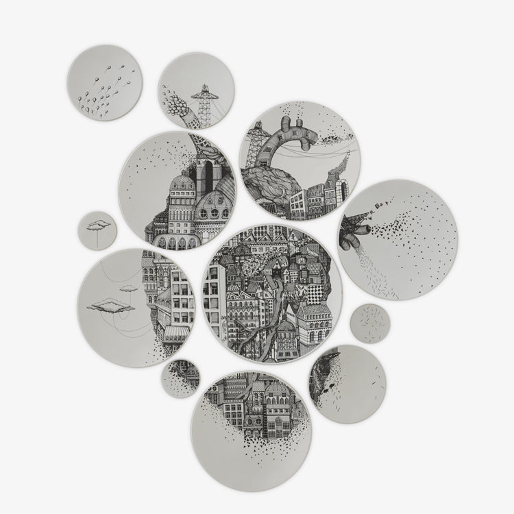 Ligne Roset Au Coeur De La Ville Wall Decoration - MyConcept Hong Kong