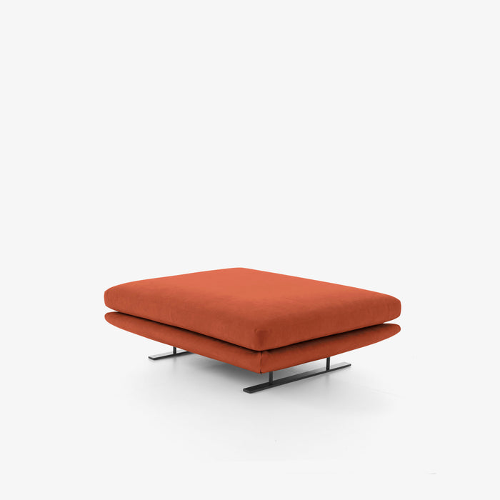 Ligne Roset Prado Rectangular Footstool Depth 100 Upholstery - MyConcept Hong Kong