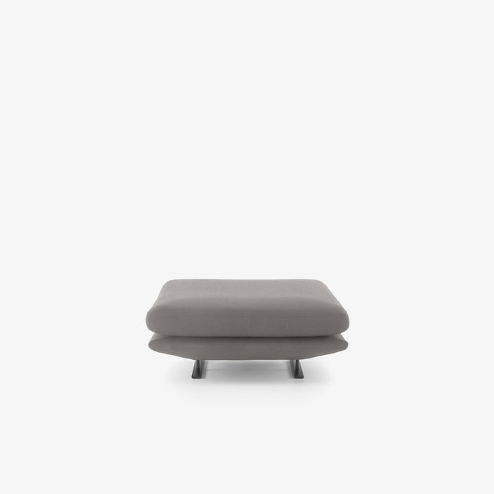 Ligne Roset Prado Small Square Footstool Depth 100 Upholstery - MyConcept Hong Kong