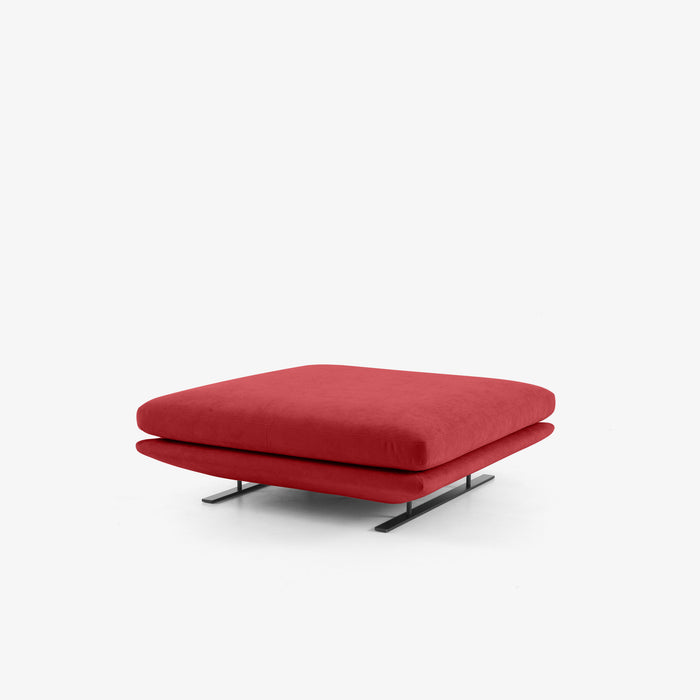 Ligne Roset Prado Large Square Footstool Depth 120 Upholstery - MyConcept Hong Kong