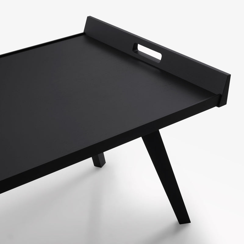 Ligne Roset Lupo Low Table Black Stained Oak - MyConcept Hong Kong