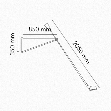 Flos 265 Wall Lamp - MyConcept Hong Kong
