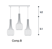 Bossanova Suspension Lamp - Composition - MyConcept Hong Kong