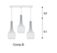 Bossanova Suspension Lamp - Composition - MyConcept Hong Kong