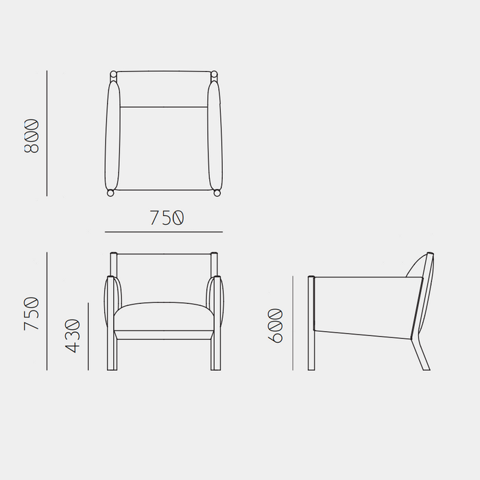 Rin Sofa - 1 Seater - MyConcept Hong Kong