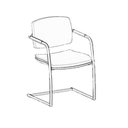 Aire Jr 409B Meeting Chair - MyConcept Hong Kong