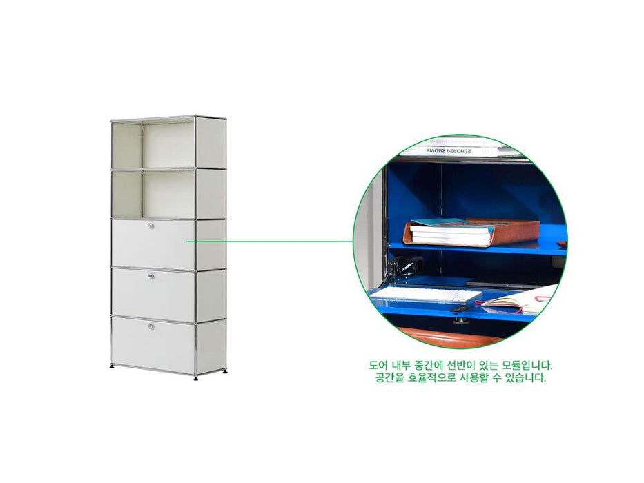 USM Haller Storage 1x5 (3Doors) - MyConcept Hong Kong