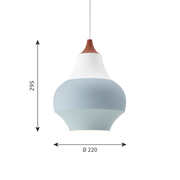 Cirque Pendant Copper top Ø220
