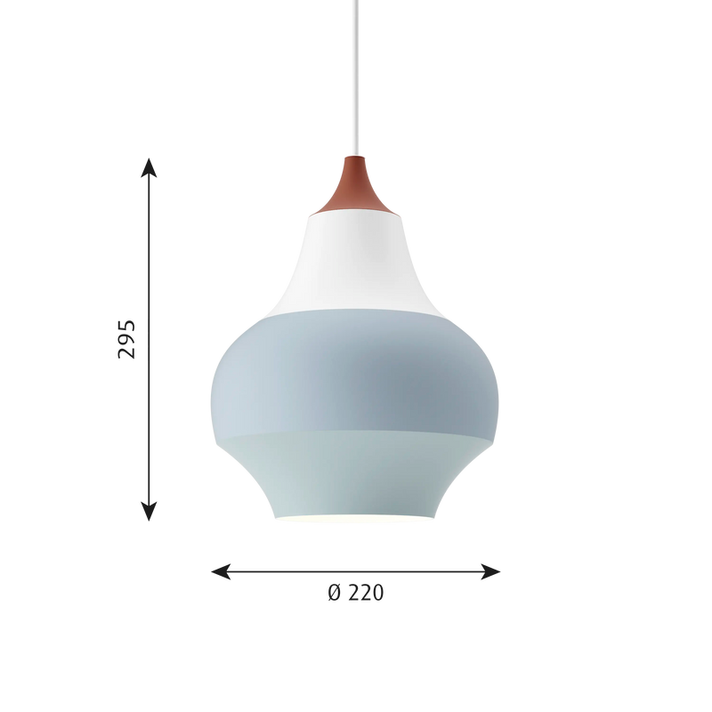 Cirque Pendant Copper top Ø220