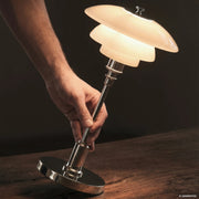 PH 1/1 Portable Lamp – High lustre chrome plated