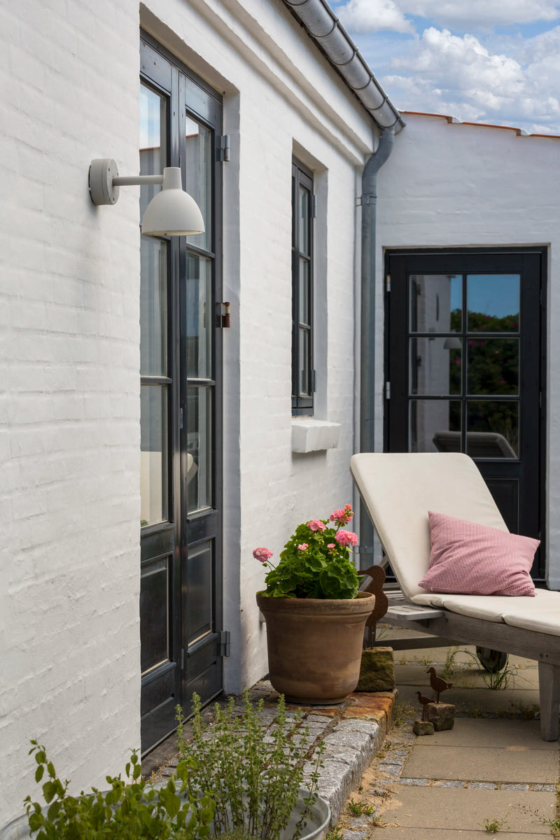 Toldbod 220 Outdoor Wall Lamp - installed