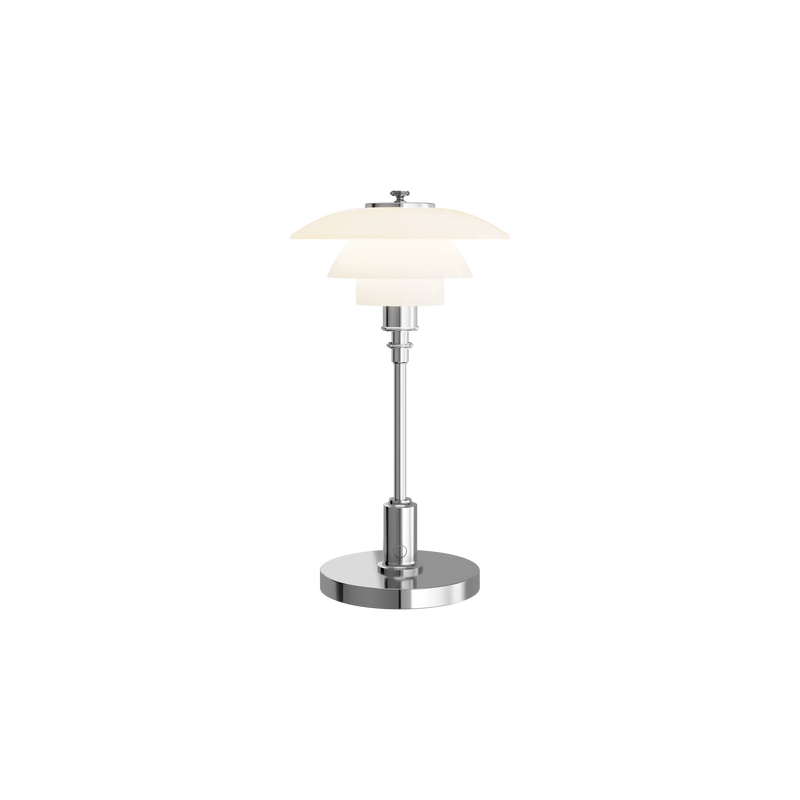 PH 1/1 Portable Lamp – High lustre chrome plated