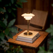 PH 1/1 Portable Lamp – Brass metallised