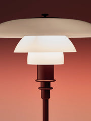 PH 2/1 Table Lamp Glossy Burgundy