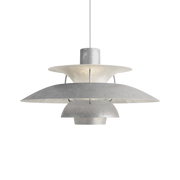 Louis Poulsen PH 5 Retake pendant lamp in raw aluminium