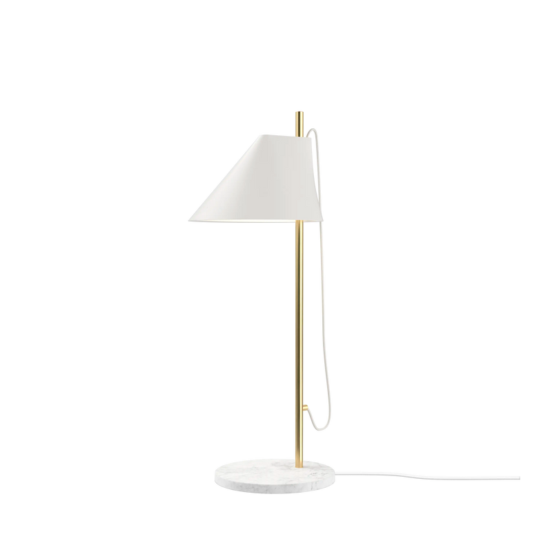 YUH Table Lamp – Brass/white